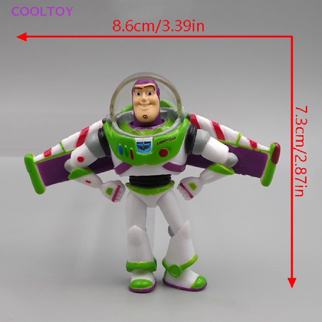 DISNEY Mô Hình Nhân Vật Buzz Lightyear Trong Phim Toy Story Trang Trí Bàn Làm Việc