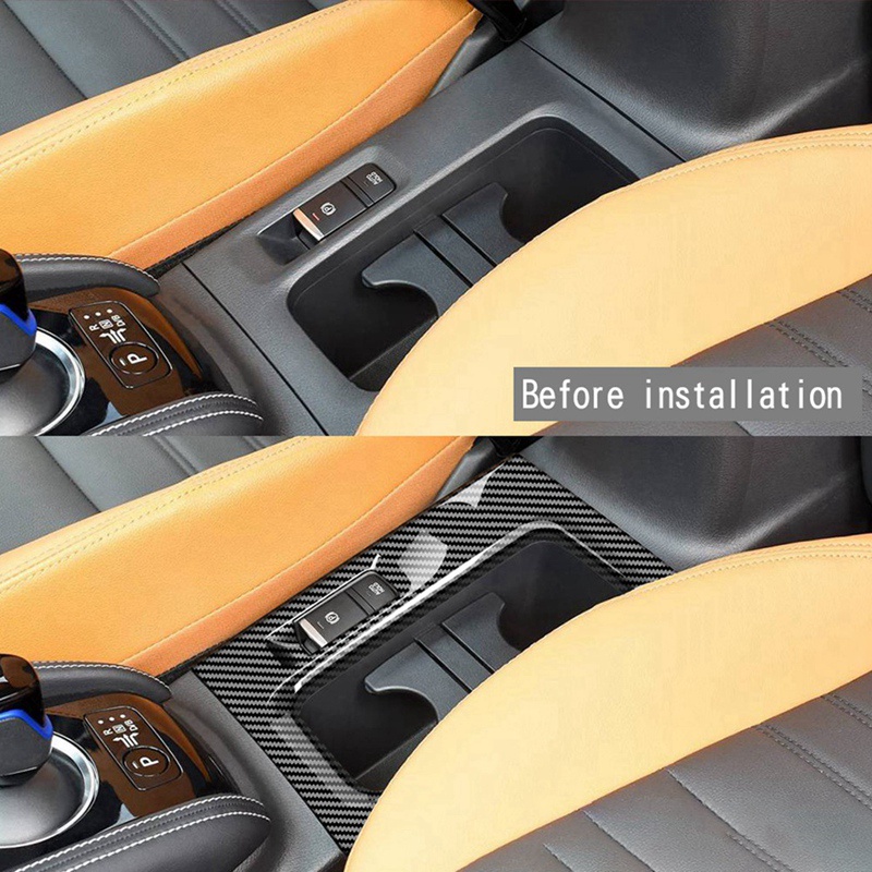 Khung Gắn Bảng Điều Khiển Trung Tâm Bằng Sợi Carbon Cho Nissan KICKS Epower 2021-2023 RHD