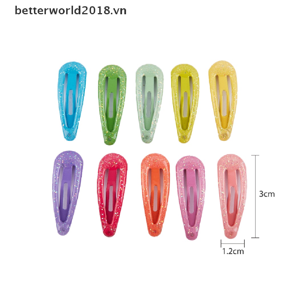 Set 10 Kẹp Mini 3CM Sơn Màu Dành Cho Búp Bê 1 / 6 1 / 12 OB11
