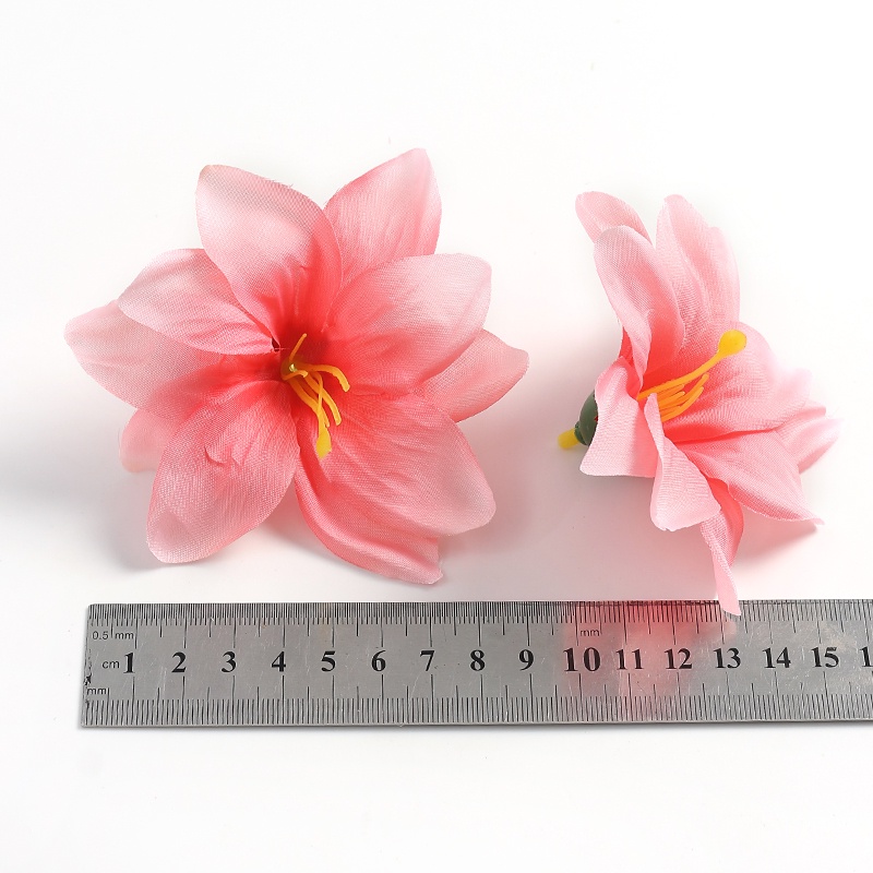 Hoa Lily Nhân Tạo Cho Trang Trí Nhà Ở 9cm DIY 1 Cái