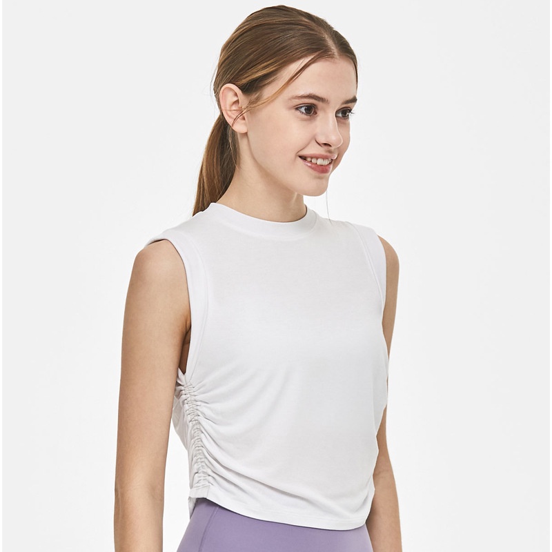 Áo Ba Lỗ Thể Thao Chất Liệu Nylon Thời Trang Năng Động Cho Nữ