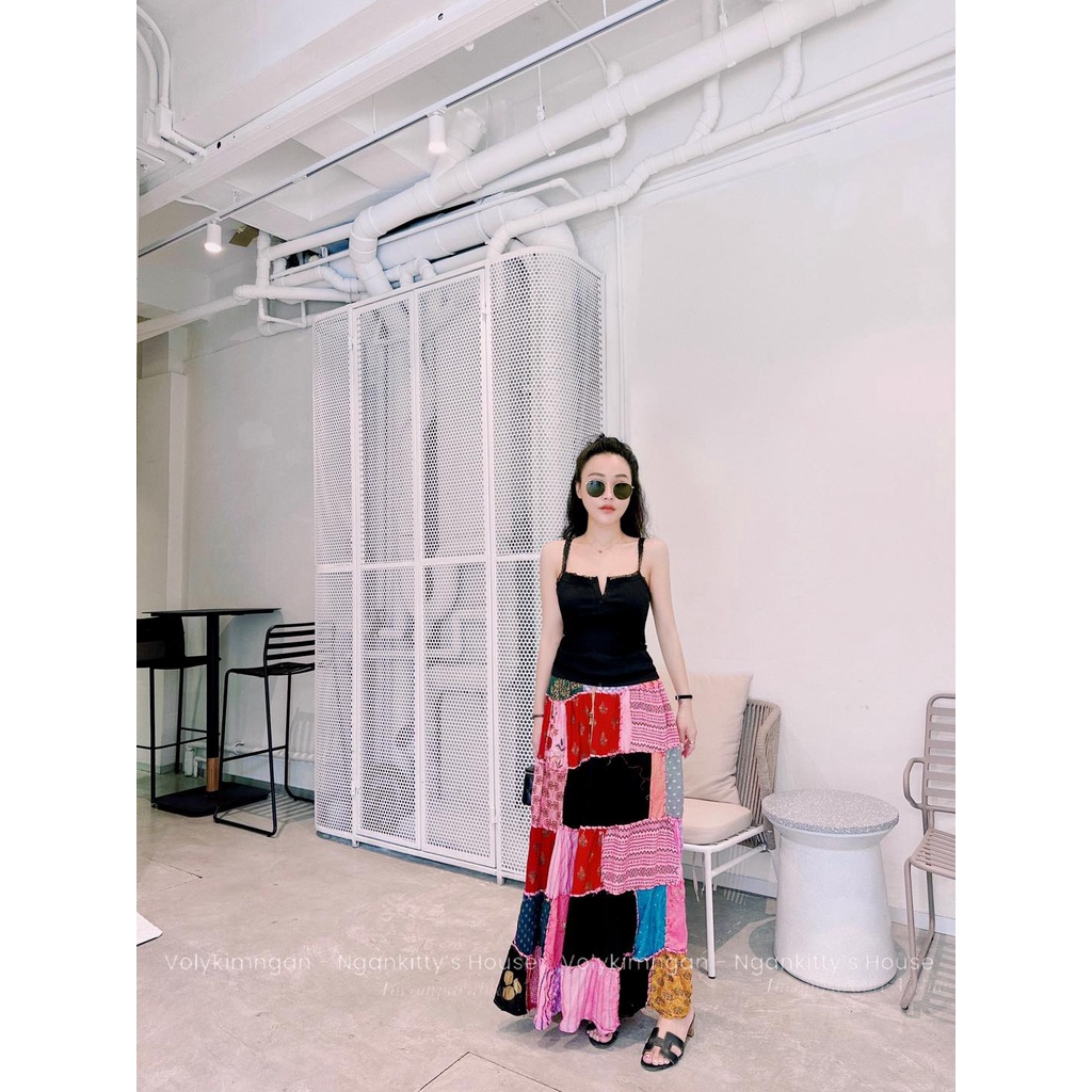 Chân váy boheme màu TL 100#61057