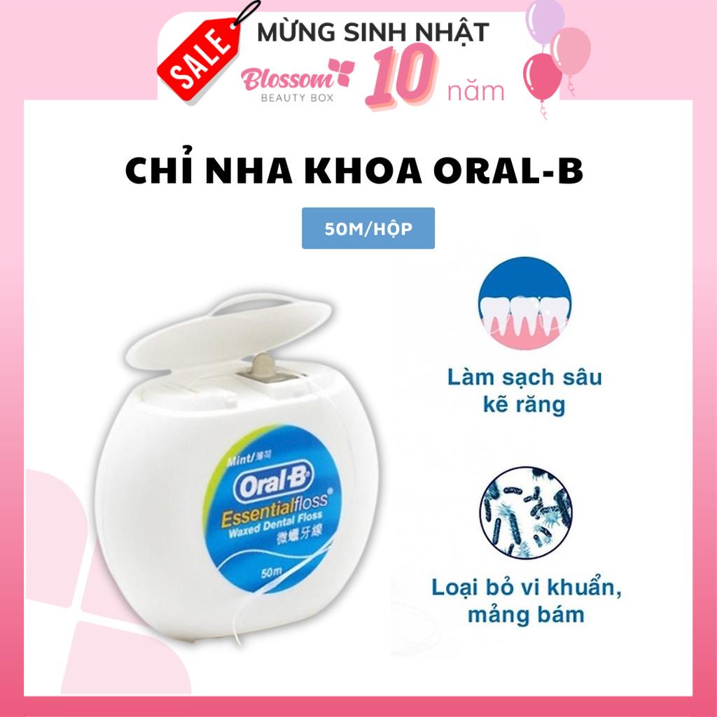 Chỉ Nha Khoa Oral-B Essential Floss (50m/hộp)