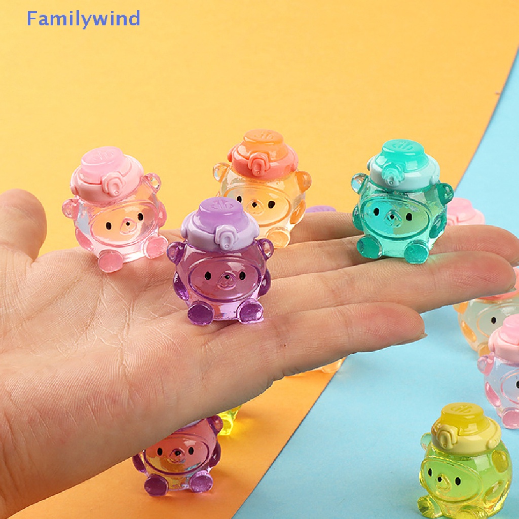 Bộ Đồ Chơi Bình Nước Mini Hình Gấu Dễ Thương