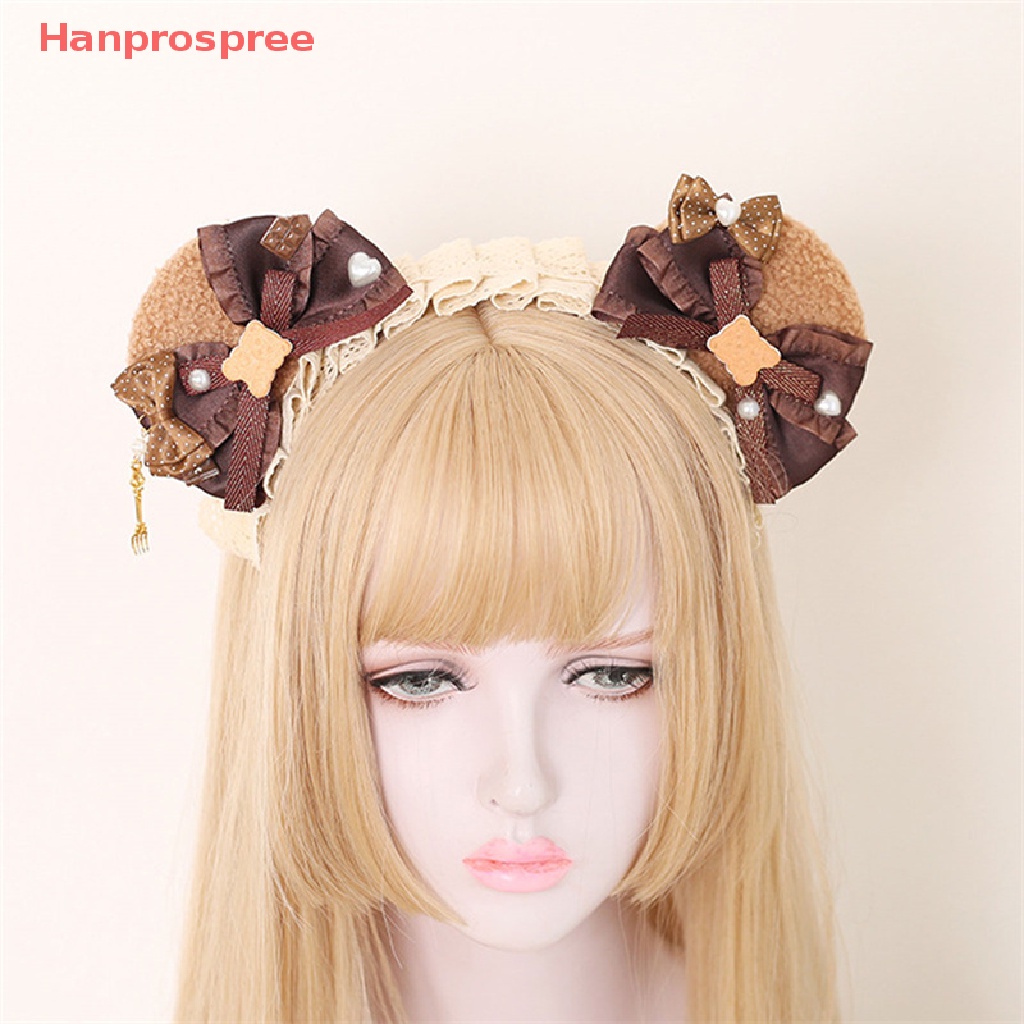Hanprospree > Băng Đô Tai Gấu Bông Hóa Trang Lolita KC