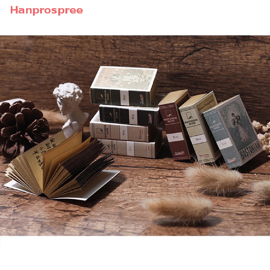 Mô Hình Quyển Sách Hoạt Hình Phong Cách Vintage 1: 12 Trang Trí Nhà Búp Bê