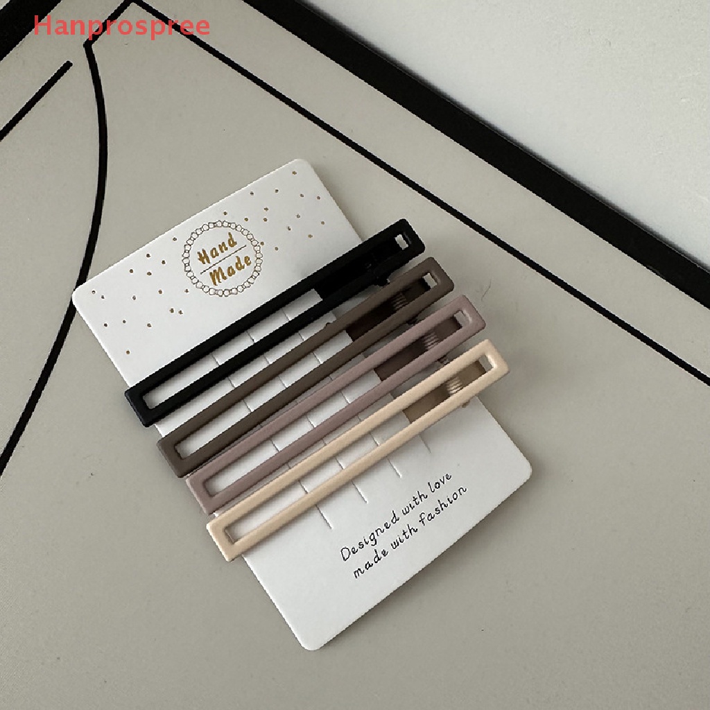 Bộ 3 / 4 Kẹp Tóc Bằng Hợp Kim Họa Tiết Hình Học Phong Cách Cổ Điển Mới Cho Nữ