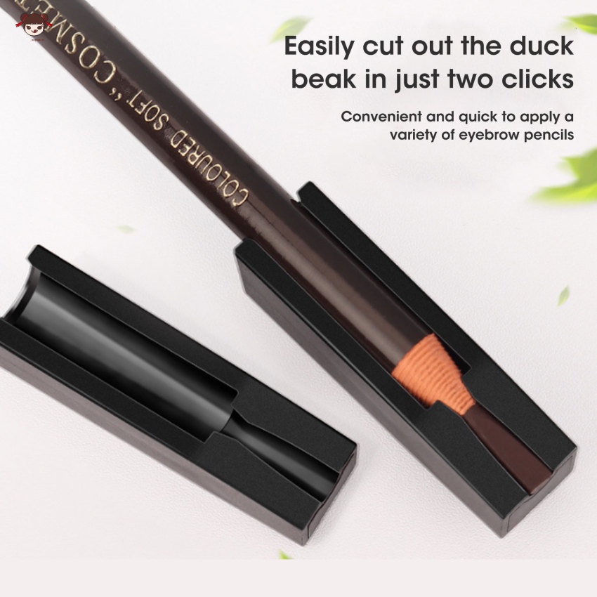 Bút Kẻ Lông Mày Dạng Phẩy Sợi Chống Nước Bền Màu Dài Lâu