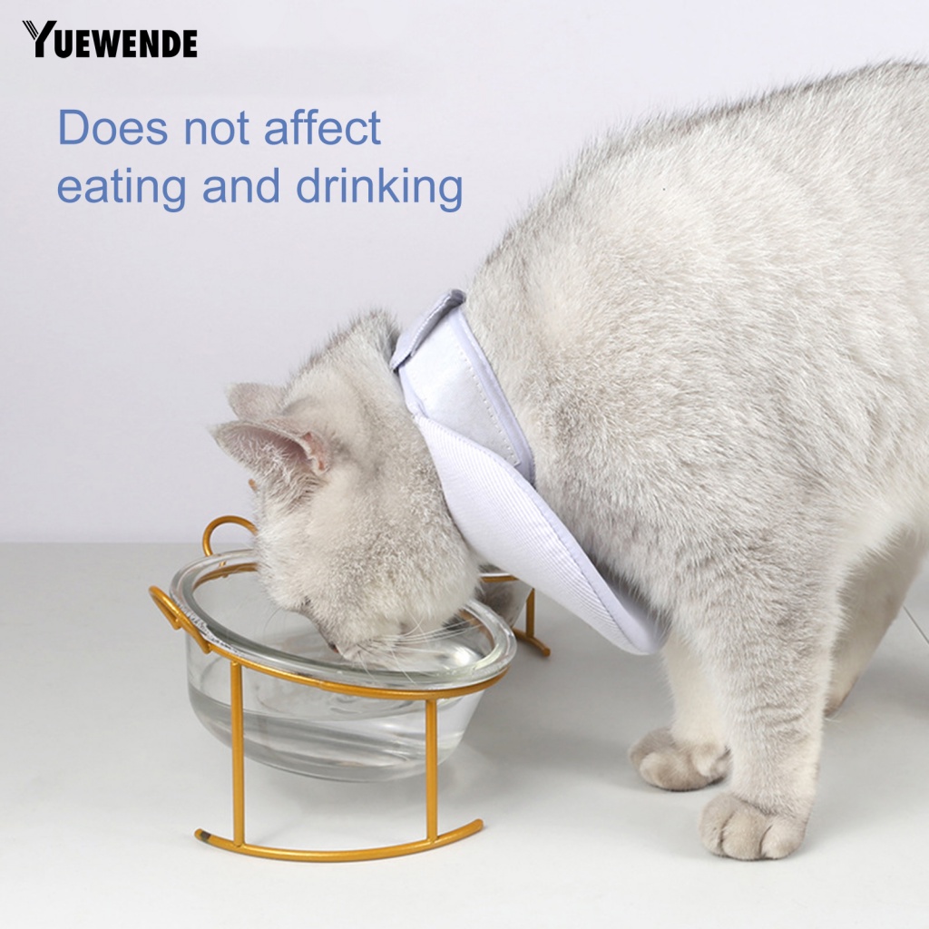 Yue.z Vòng Cổ Hình Nón Kết Cấu Mềm Mại Đa Năng Cho Thú Cưng