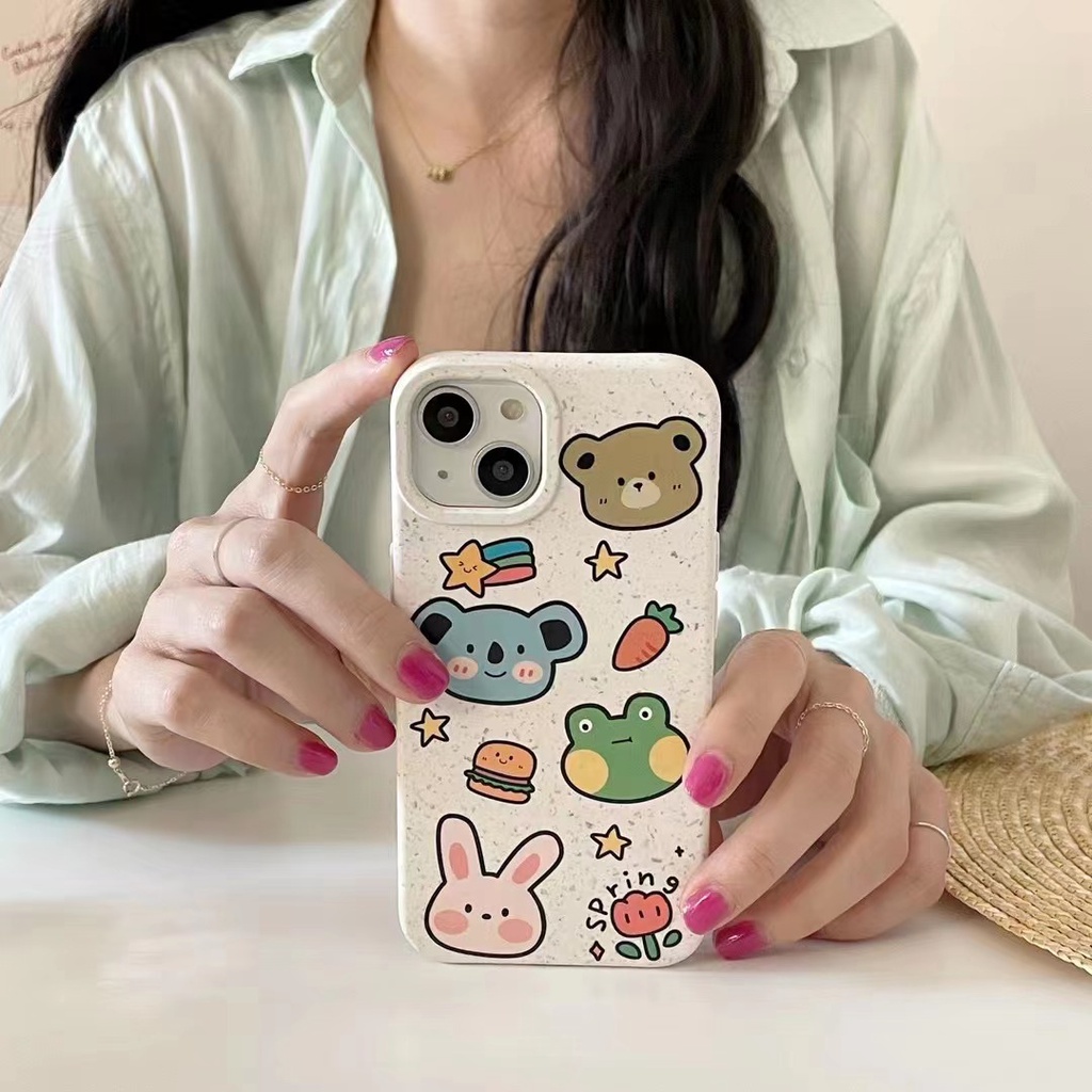 Ốp Điện Thoại tpu Mềm In Họa Tiết Dễ Thương Cho iPhone 14 14promax 14pro 11 11pro Mx 12 12promax 13 13promax 11pro