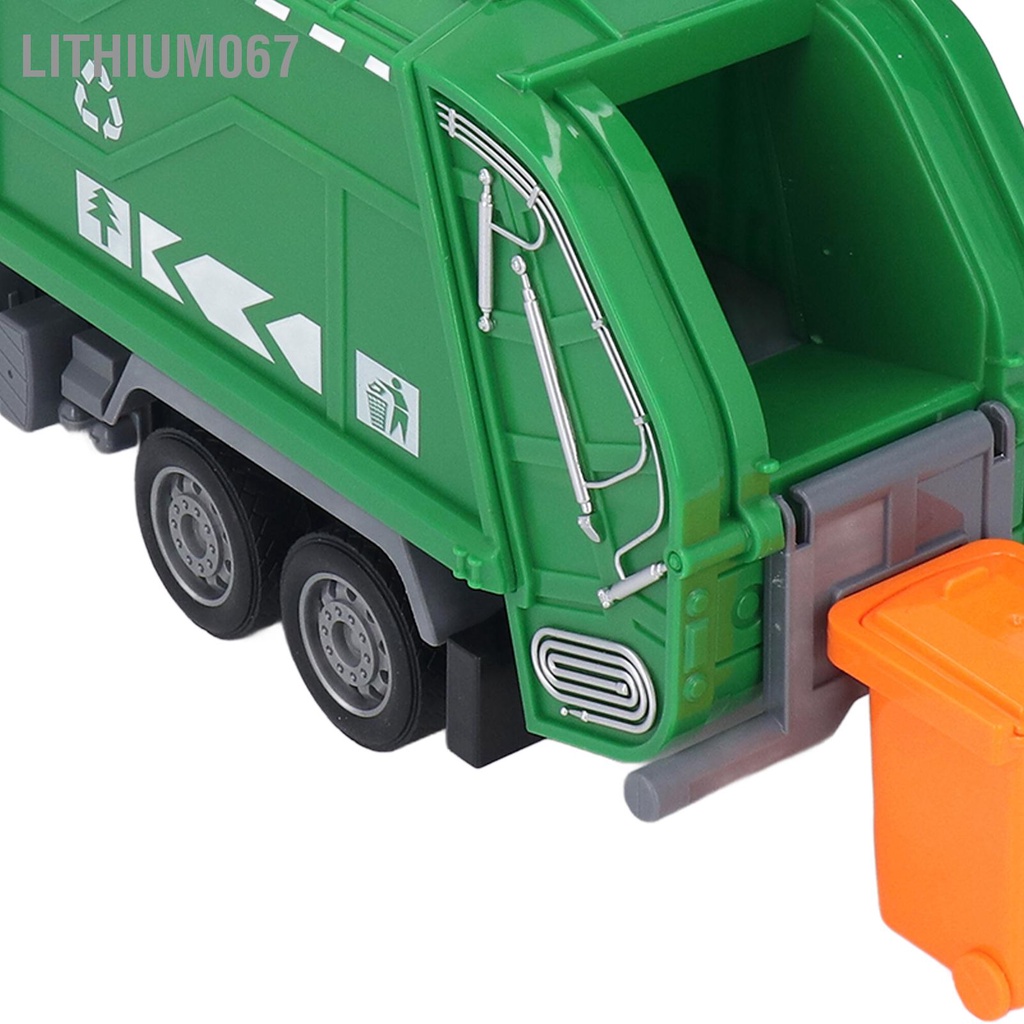 Lithium067 Giáo dục đồ chơi xe rác điện tử Xe tái chế có điều khiển từ xa cho bé trai gái