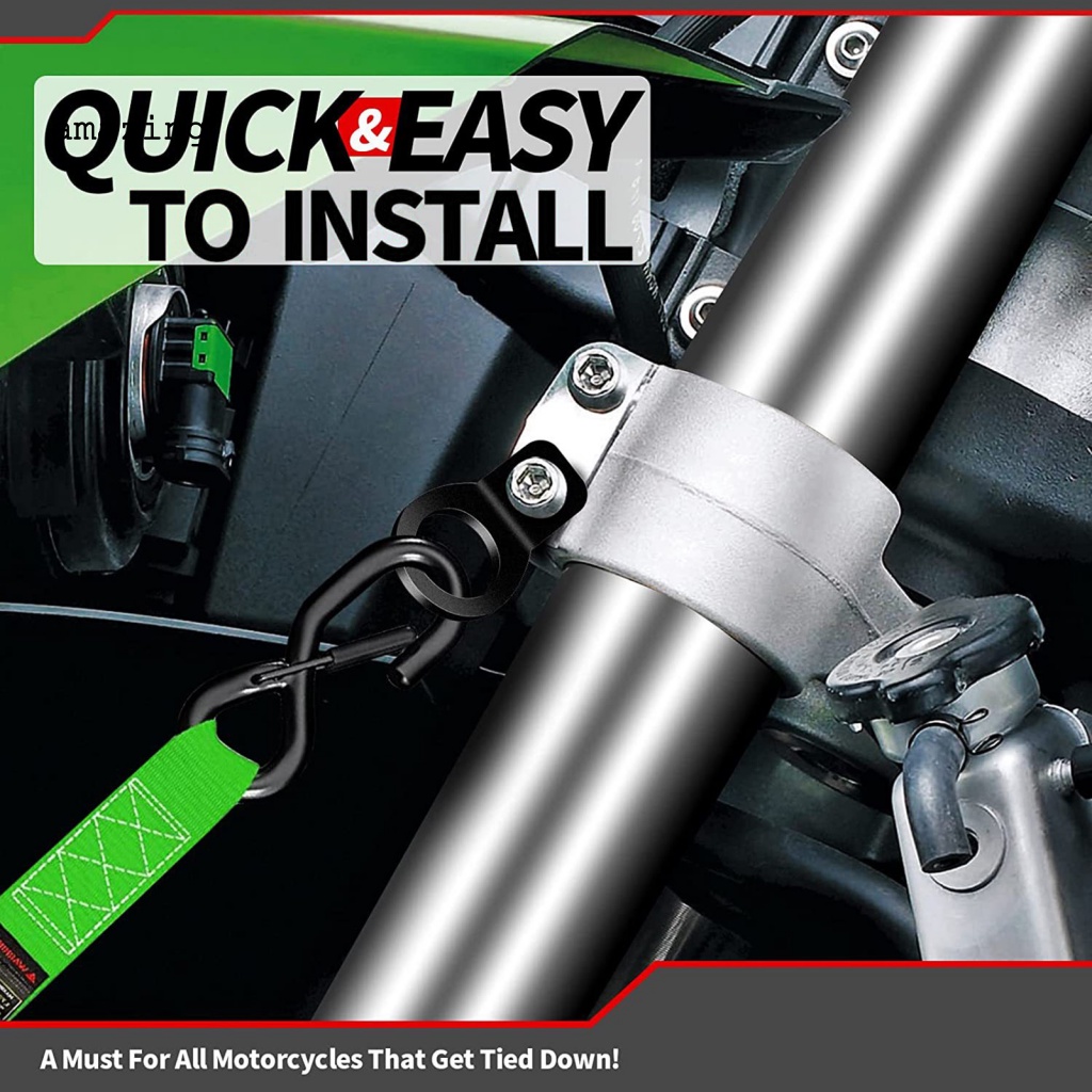 Bộ 10 Vòng Móc Dây Buộc Trên Xe Máy Bền Bỉ Tiện Dụng