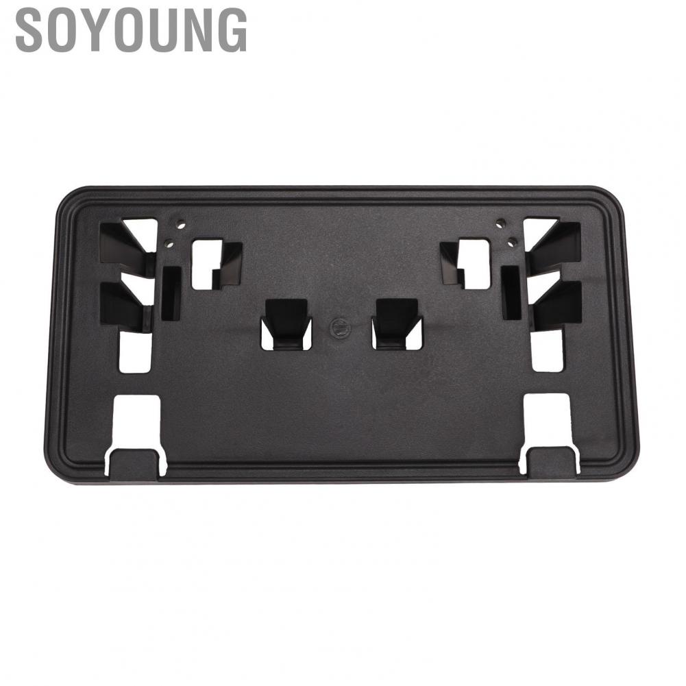 Soyoung Bumper License Plate Bracket  ML3Z 17A385 BB Scratch Resistant Precise Exquisite Craftsmanship Front Perfect Fit for Car