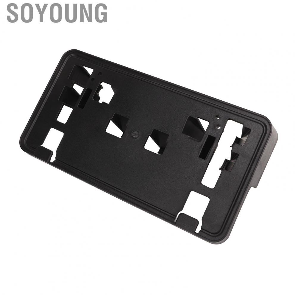 Soyoung Bumper License Plate Bracket  ML3Z 17A385 BB Scratch Resistant Precise Exquisite Craftsmanship Front Perfect Fit for Car
