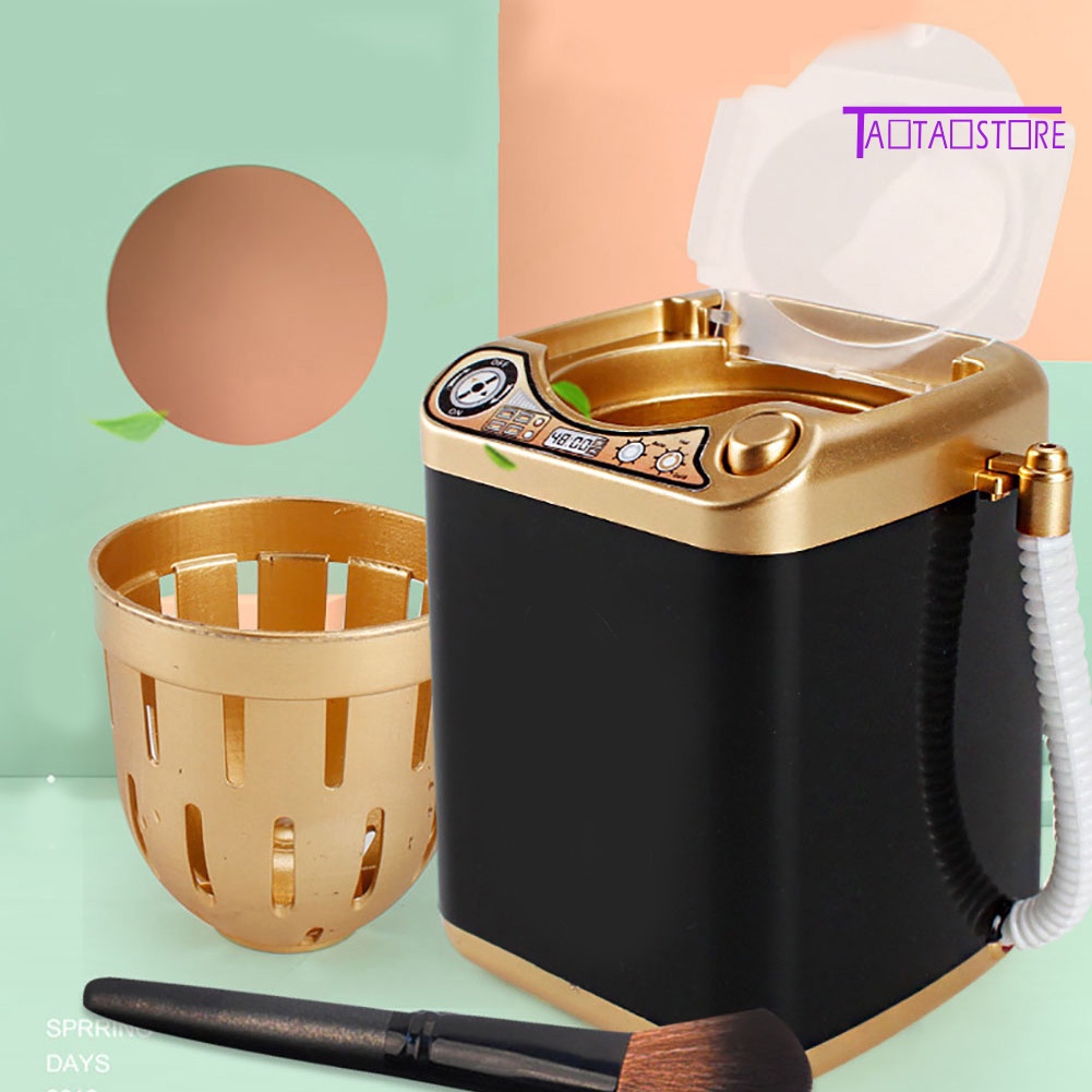 Máy Giặt Đồ Chơi / Cọ Trang Điểm Mini Làm Sạch Khử Mùi
