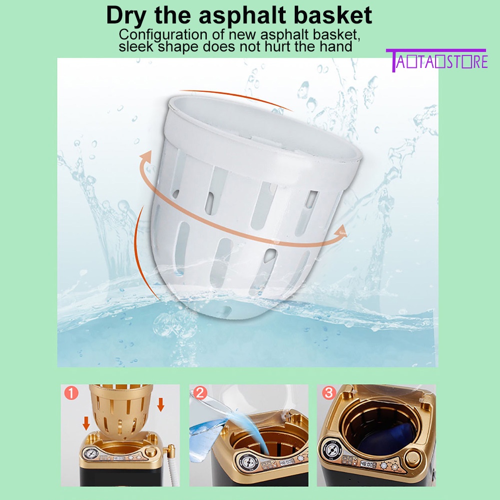 Máy Giặt Đồ Chơi / Cọ Trang Điểm Mini Làm Sạch Khử Mùi