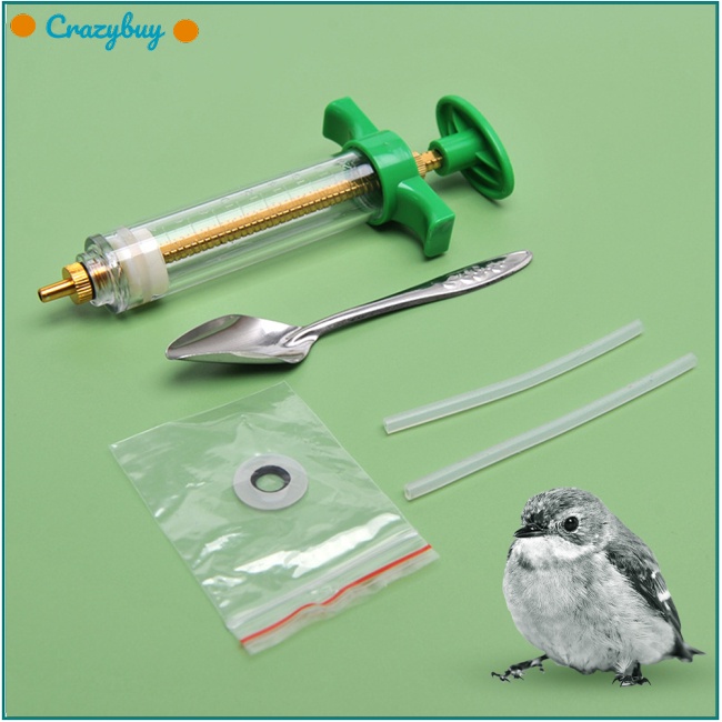 Cr Ống Bơm Cho Chim Ăn 10ml / 20ml / 30ml / 50ml / 100ml Tiện Dụng