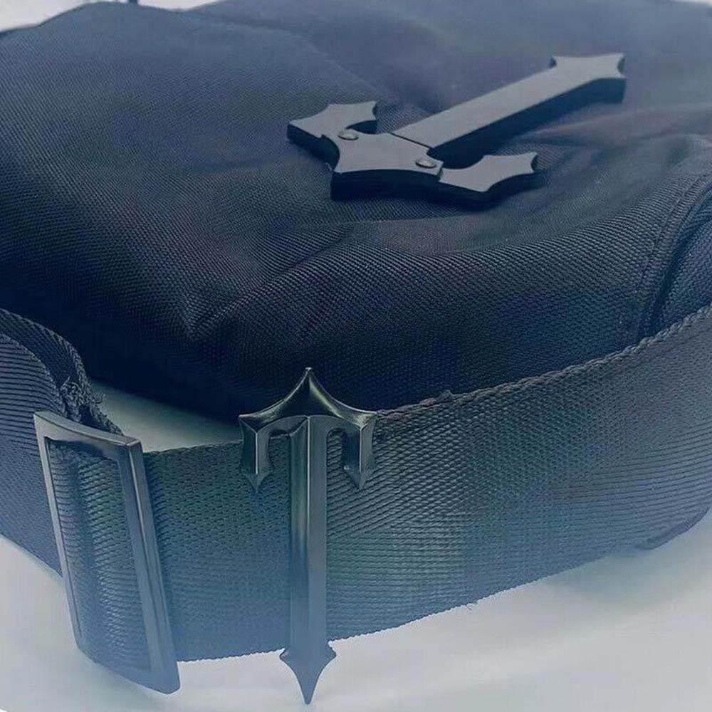 Trapstar Men's Shoulder Bag London Messenger Bag Men's Fashion UK Drill Hip Hop Crossbody Bag Metal Logo
