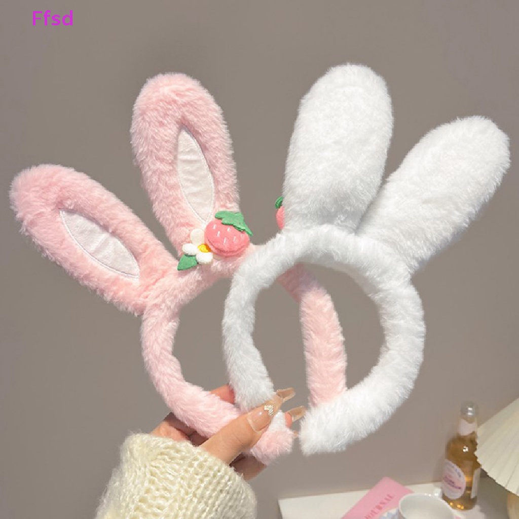 {Ffsd} Băng Đô Tai Thỏ / Dâu Tây / Hoa Hướng Dương / Tai Thỏ Quà Tặng Sinh Nhật Lễ Phục Sinh Cho Bé Gái