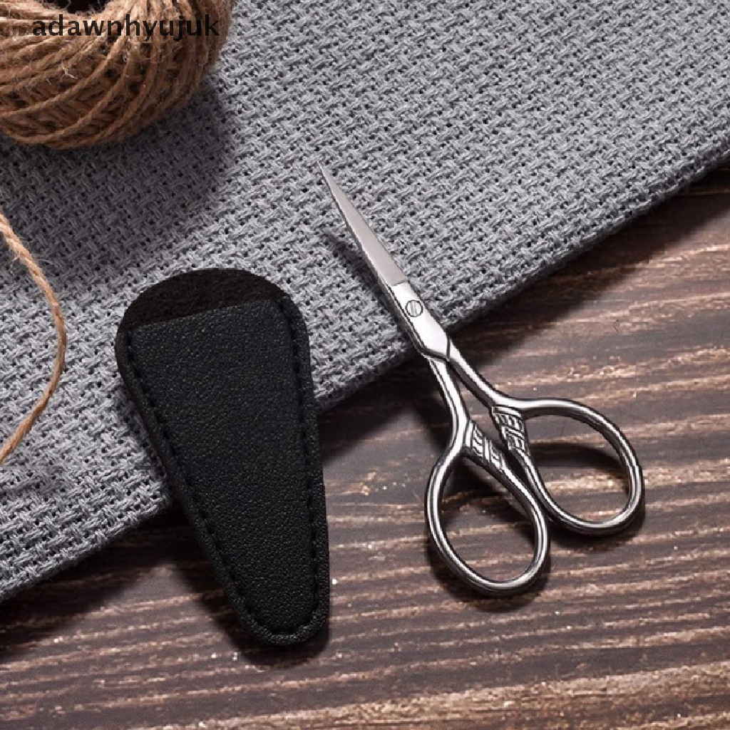 1 Kéo Cắt Tỉa Lông Mày / Lông Mi / Mũi Bằng Thép Không Gỉ