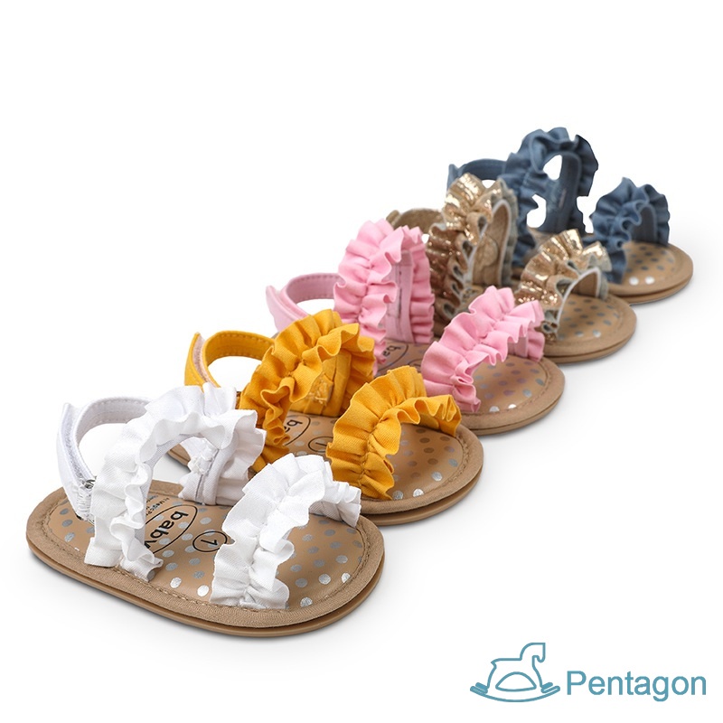 Xăng đan Đế Mềm Chống Trượt Thời Trang Mùa Hè Dành Cho Bé Gái