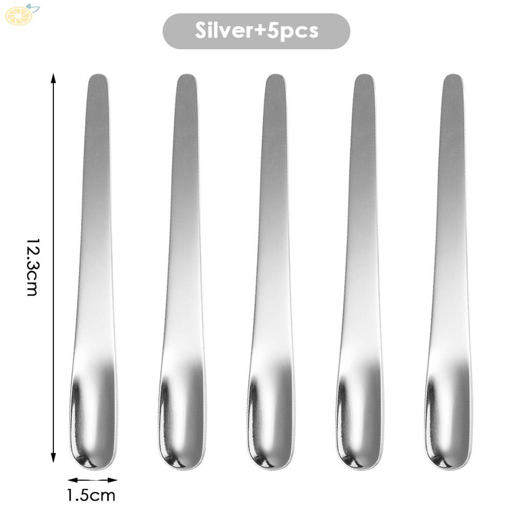 【VARSTR】Creative Tableware Flat Spoons Mix Spoons Stainless Steel Anti-corrosion