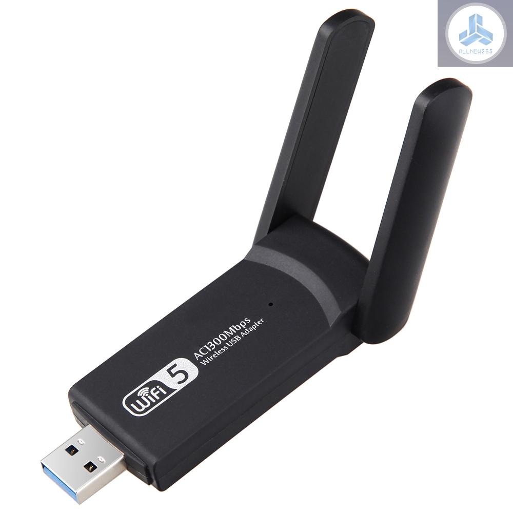 Wireless USB WiFi Adapter 1300Mbps Lan USB Ethernet 2.4G 5G Dual Band WiFi Network Card WiFi Dongle