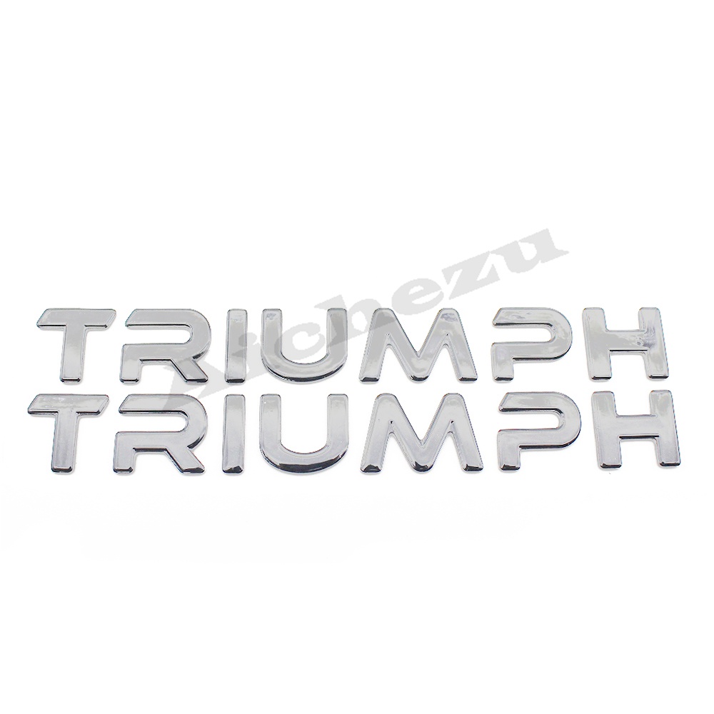 Miếng Dán Logo Trang Trí Bình Xăng Xe Mô Tô Triumph Streetcar