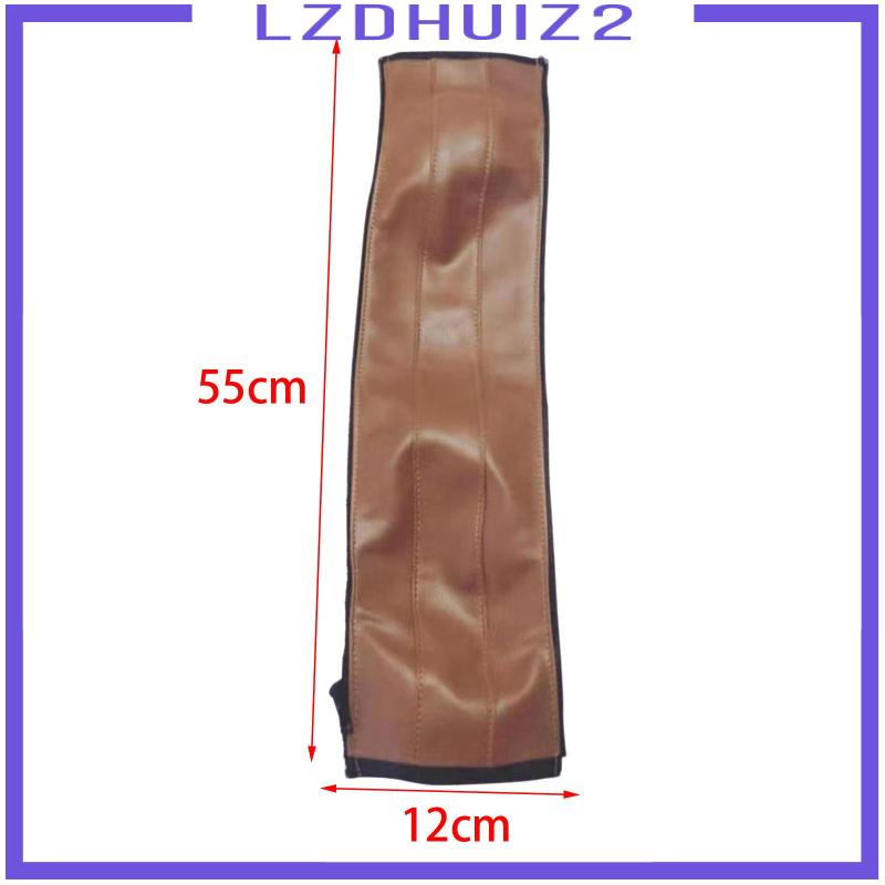 Vỏ Bọc Tay Cầm Xe Đẩy Bằng Da PU Chống Nước Chống Bụi Bảo Vệ Thông Dụng