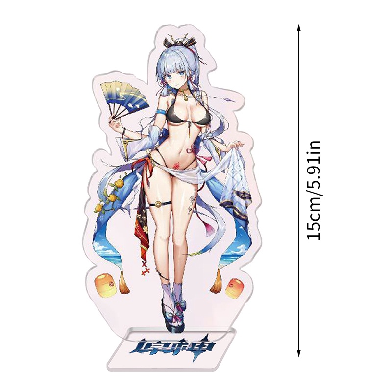 Mô Hình Nhân Vật Shenhe Trong Phim Anime Genshin 3 15cm Kèm Giá Đỡ