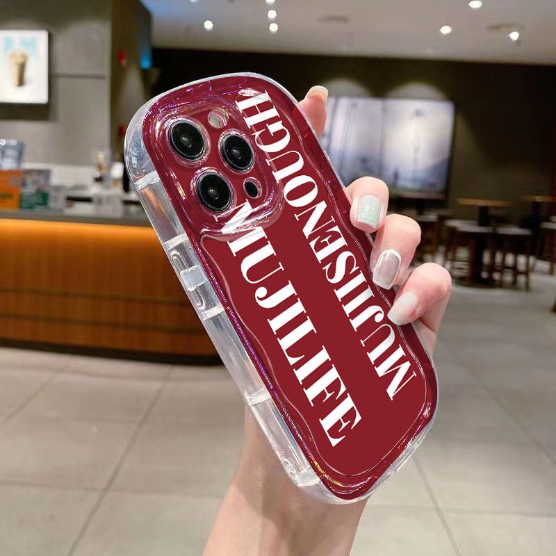 ✅Ốp Điện Thoại Mềm Trong Suốt Chống Sốc 13 Phong Cách Muji Cho Iphone 14Xs8P / 971I 1211 Xr / 7