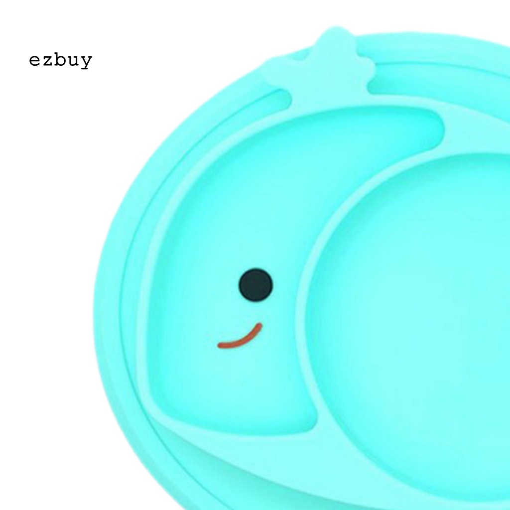 Đĩa Ăn Nhẹ Màu Sắc Xinh Xắn Chống Rò Rỉ Tiện Dụng Cho Bé