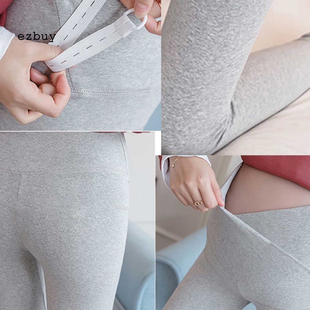 Quần Legging Lưng Thấp Thời Trang Mùa Thu Cho Mẹ Bầu