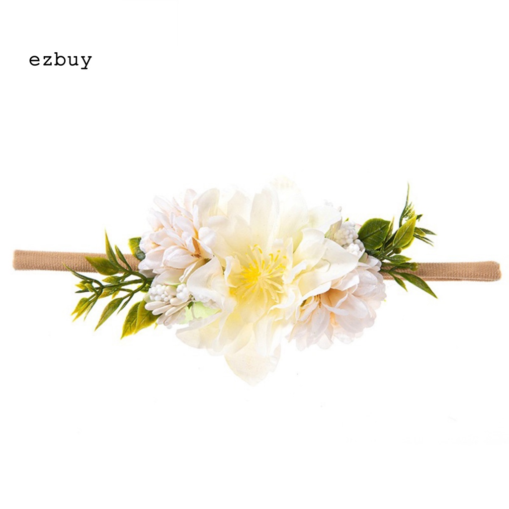 Băng Đô Hoa Hồng Thoáng Khí Sáng Tạo Cho Bé