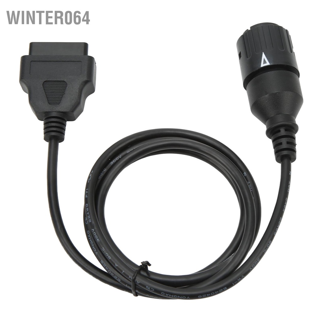 Winter064 1.5M 10Pin Nam Đến 16Pin Nữ OBD2 Cáp OBD II Convertor Quét Chẩn Đoán Cho ICOM D Xe Máy