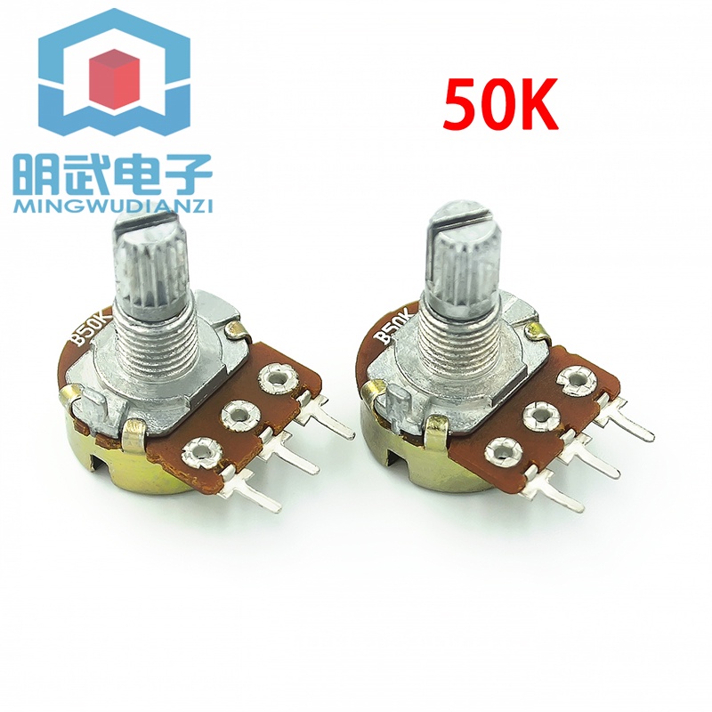 Set 10 Chiết Áp WH148 B10K 5K 10K 50K 100K Chuyên Dụng