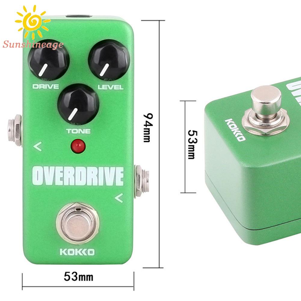 Bàn Đạp Hiệu Ứng KOKKO FOD3 Cho Đàn Guitar Điện