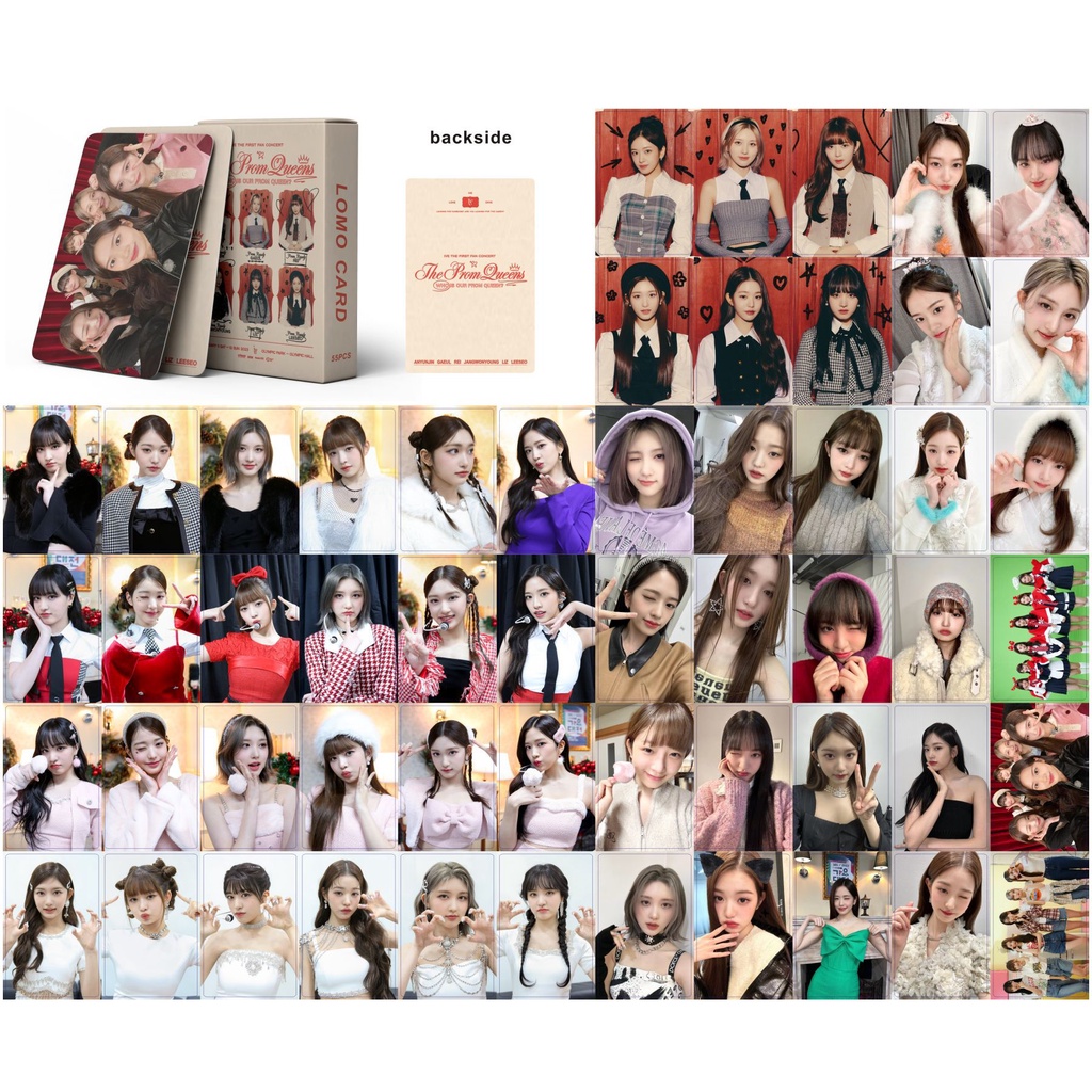 Kpop I'VE IVE Album Photocard IVE FAN CONCERT 2023 SEASON'S GREETINGS & ELEVEN After Like & IVE Love Dive Lomo Card