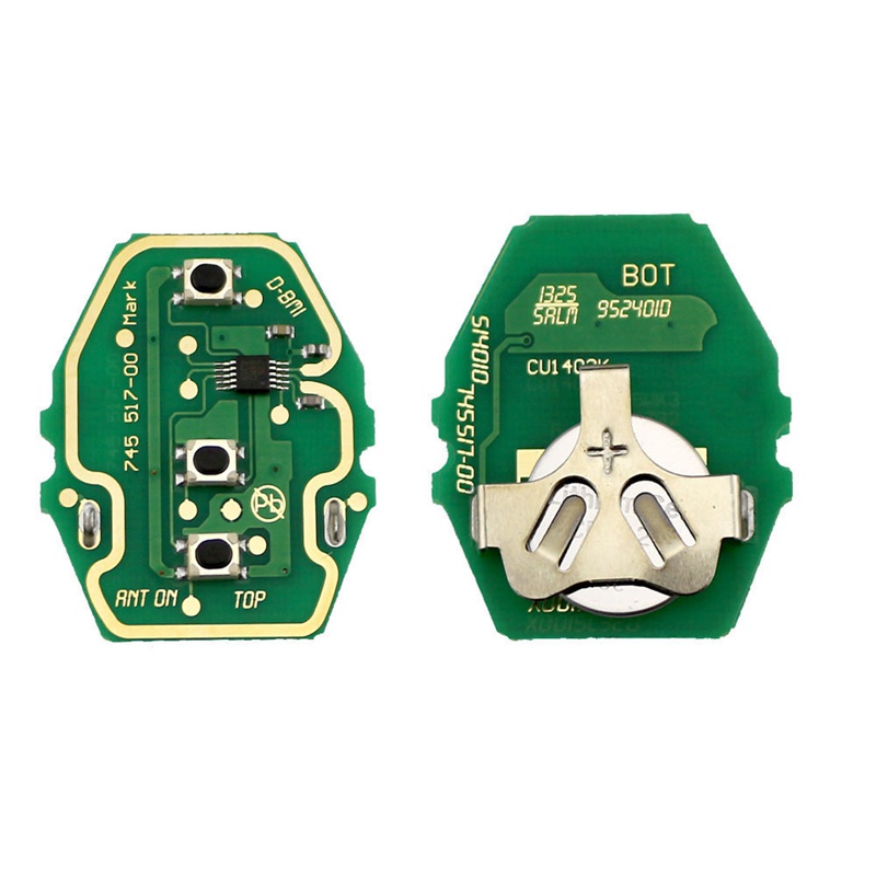 2 Bộ Phụ Kiện Xe Hơi: 1 Bộ Dụng Cụ Chèn Cắt Và 1 Bảng Mạch Điều Khiển Từ Xa 3 Nút