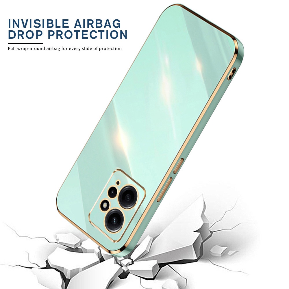 Ốp Điện Thoại Mạ Viền 6D Sành Điệu Cho Xiaomi Redmi Note 12 Pro Plus 12Pro + 12S Note12Pro Note12 4G 5G