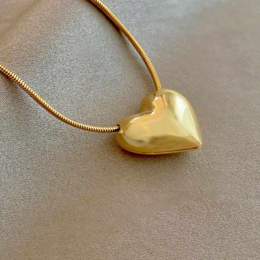 Vòng cổ Hợp Kim Mặt Hình Trái Tim Thời Trang
