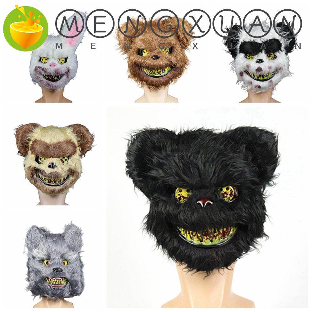 Mặt Nạ Hóa Trang Halloween Hình Đầu Sói Kinh Dị