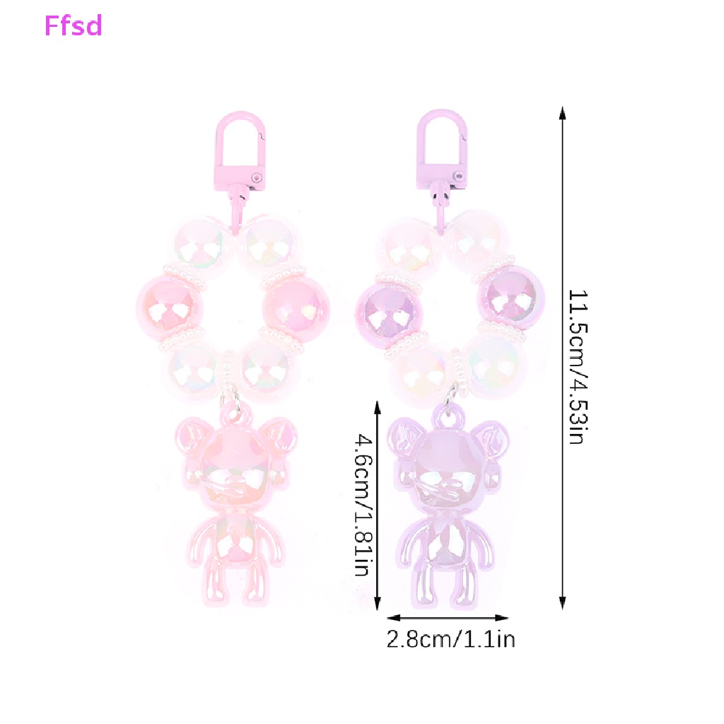 1 Móc Khóa Hình Động Vật Hoạt Hình Đáng Yêu