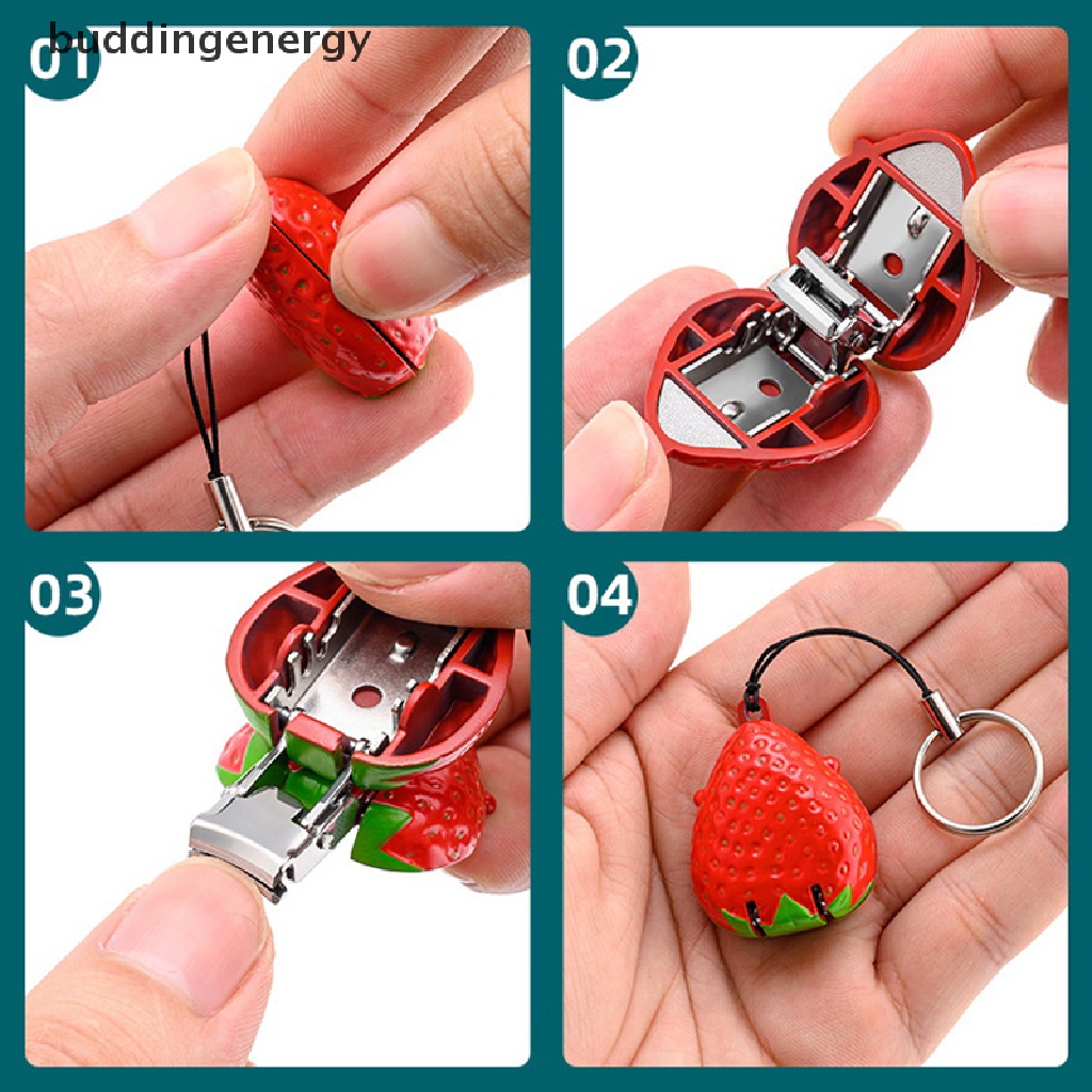 Kềm Cắt Móng Chân Mini Bằng Thép Không Gỉ Có Thể Gấp Gọn Tiện Dụng