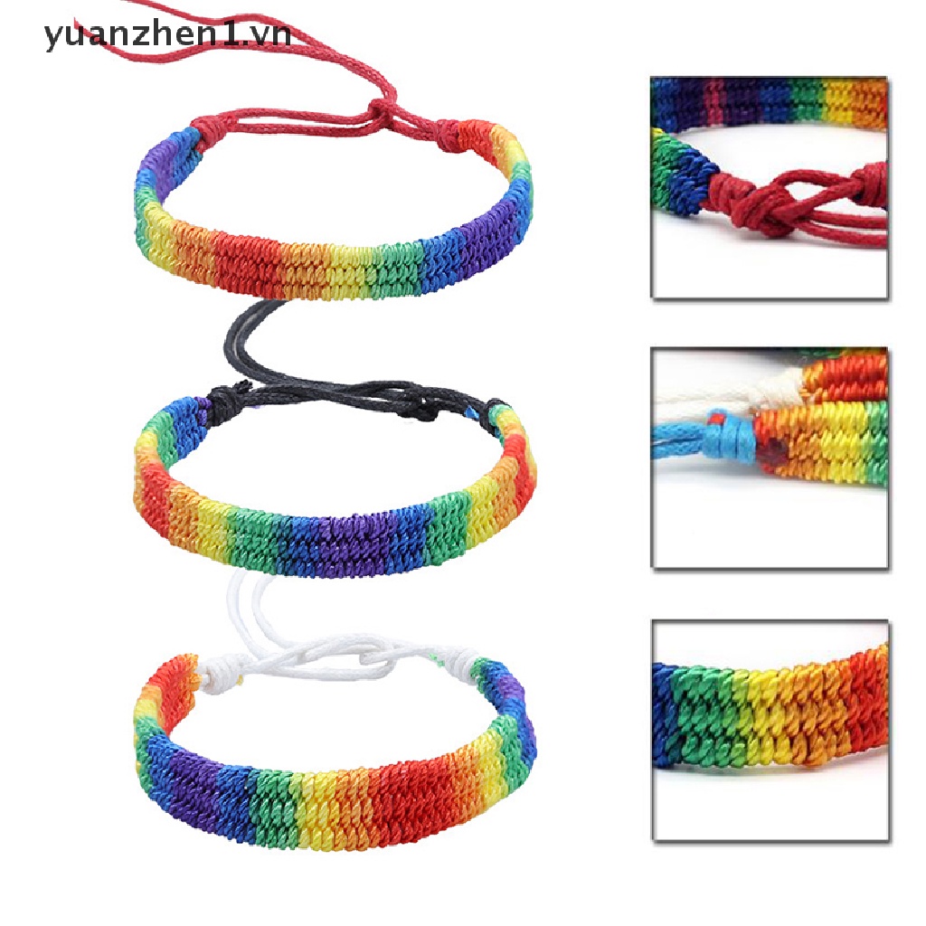 Vòng Tay Bện Dây Handmade Thời Trang Cho Nam Nữ