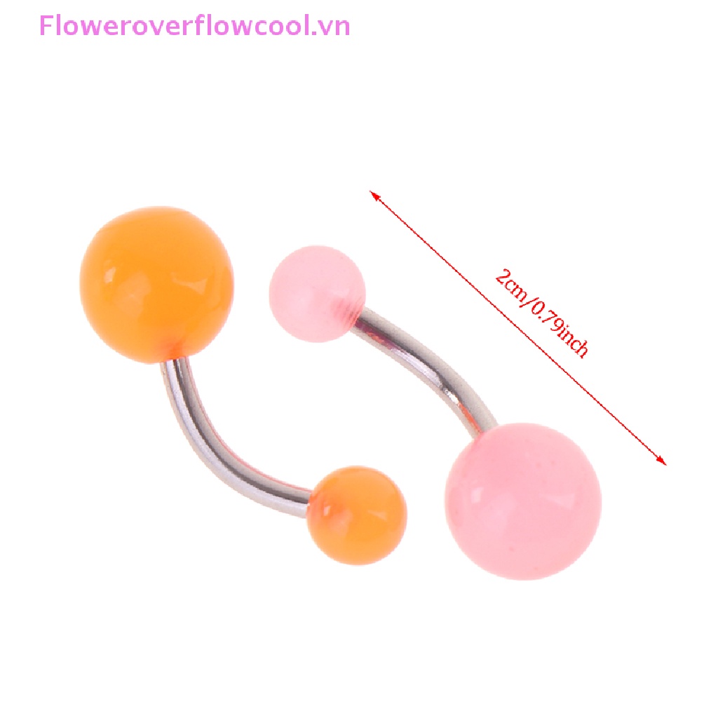 Bộ 10 Khuyên Rốn Dạ Quang Thời Trang Cho Nữ