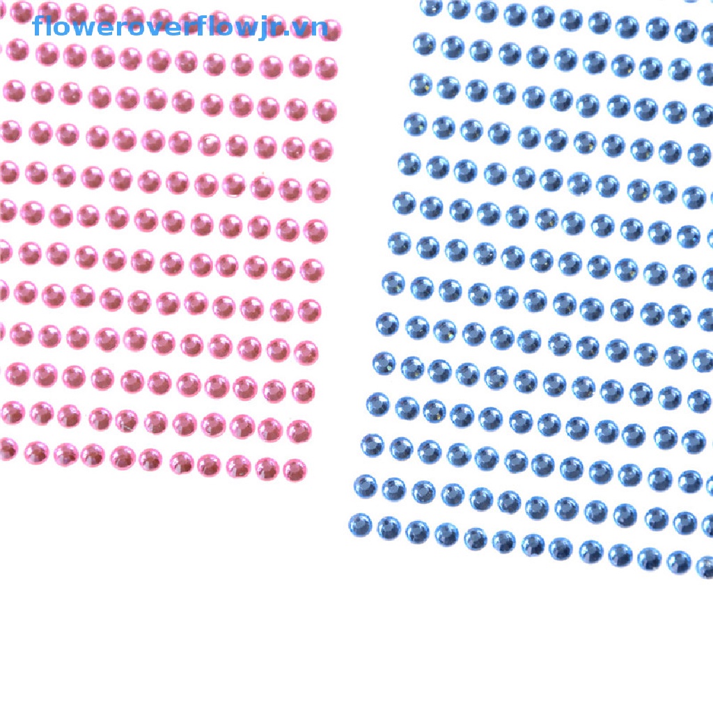 Bộ 750 Hạt Đá Trang Trí Điện Thoại / Xe Hơi 3mm DIY