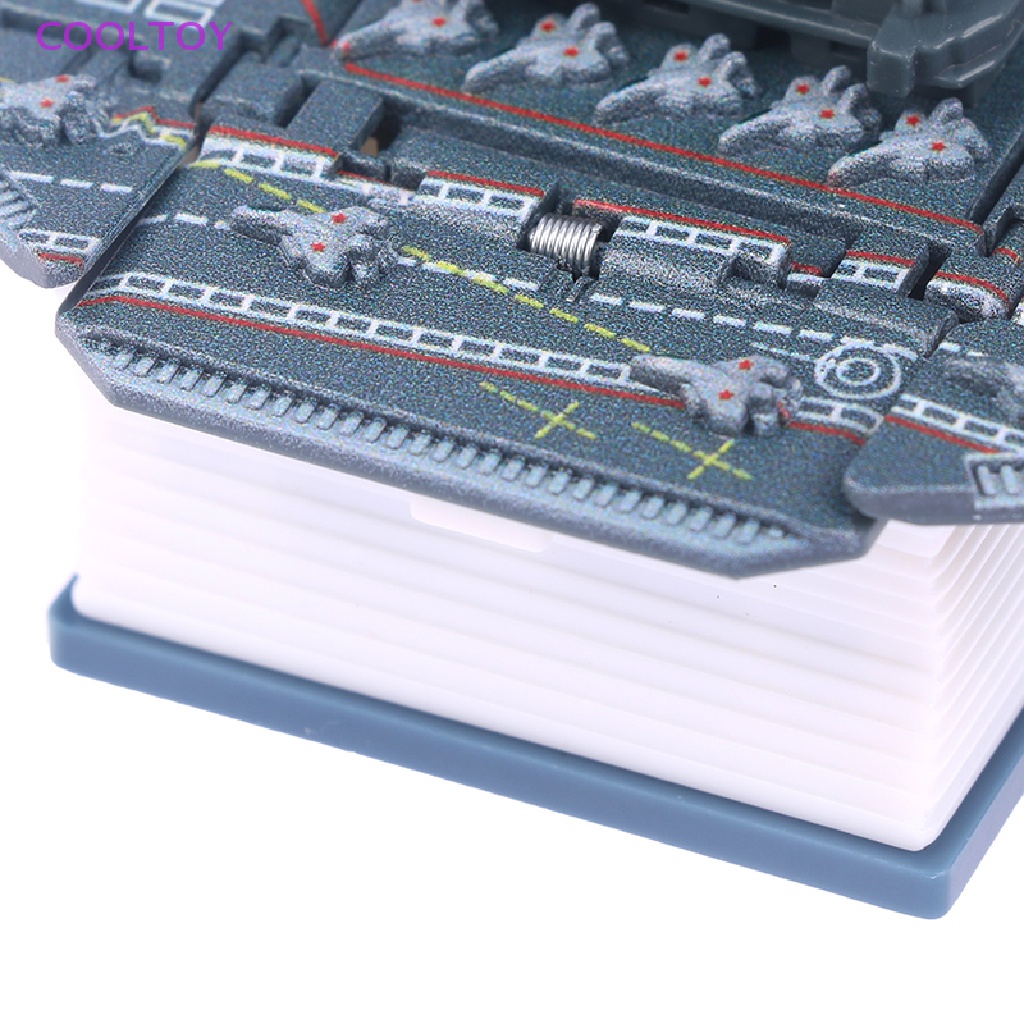 Cooltoy Móc Khóa Hình Quyển Sách Popup 3D Khủng Long Phi Hành Gia Mini Có Thể Gập Lạ