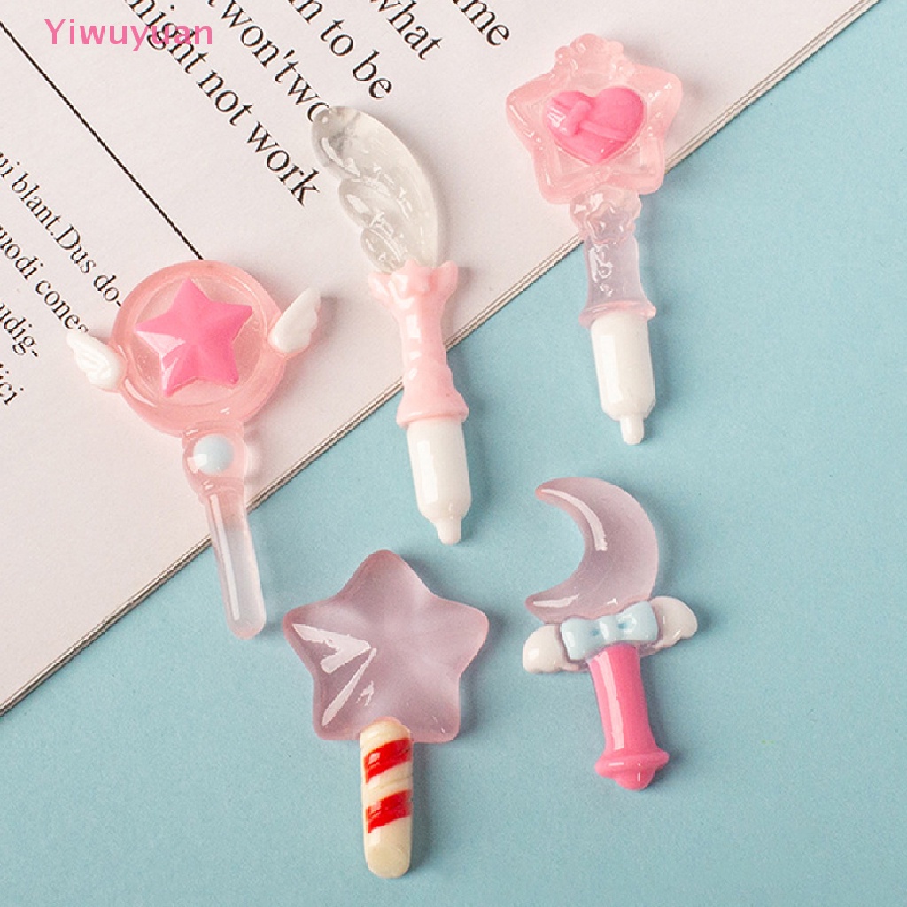 Bộ 10 Mô Hình Đồ Chơi mini Phát Quang Cho Nhà Búp Bê Mới