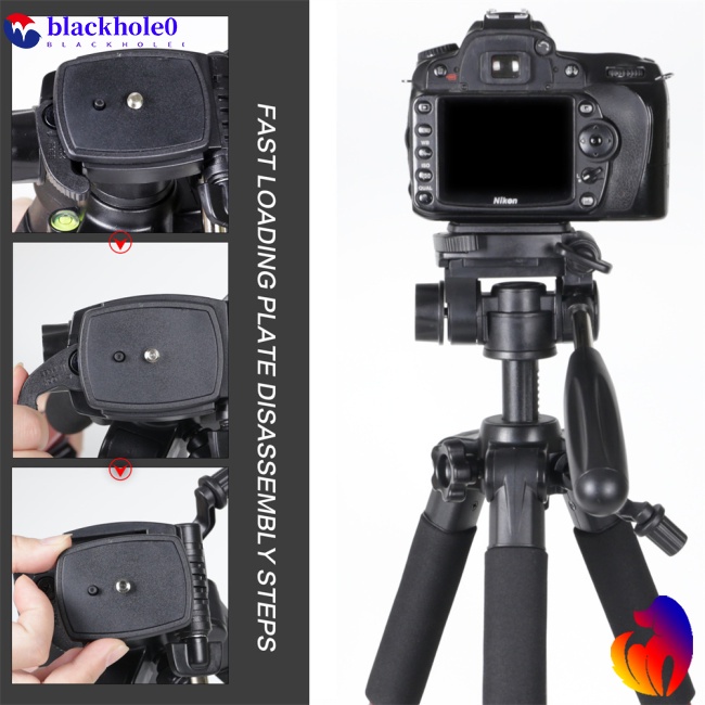 Giá Đỡ Ba Chân Bằng Nhôm Chuyên Nghiệp Zomei Q111 Cho Máy Ảnh Kỹ Thuật Số Dslr
